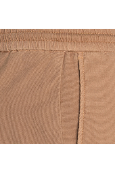 Hiltl Terracotta Vintage Elastic Waist Cotton Elastane Bermuda