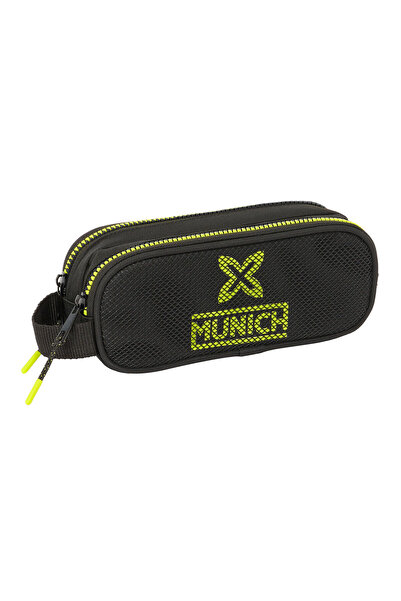 Munich Double Carry-all Beat Black 21 x 8 x 6 cm