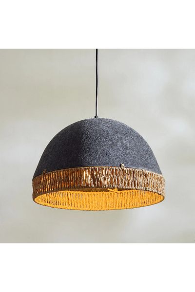 Home Box Fema Mateo Felt Lampshade - 33x16x21 cm