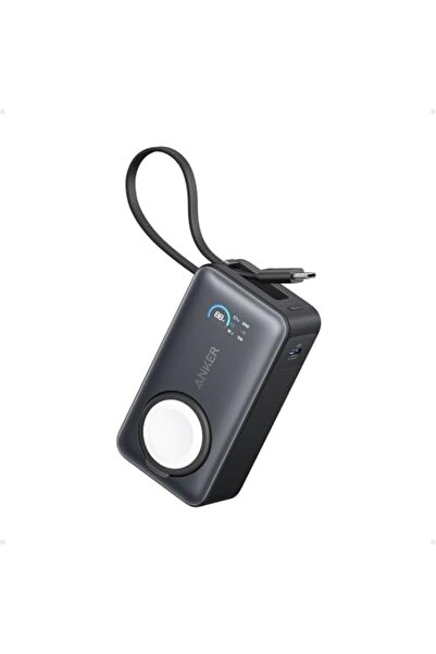 Anker MagGo Power Bank for Apple Watch, Officially Certified 10,000mAh Compact Portable Charger with