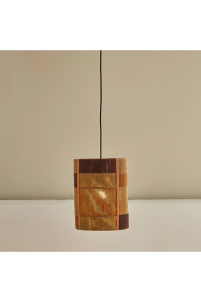 Home Box Collett Rope E27 Pendant Lamp - 26x26x33.5 cm