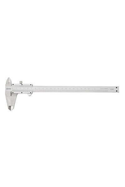 SATA Vernier Caliper Stainless Steel 0-200mm with ABS Plastic Box, Silver, ST91502SC