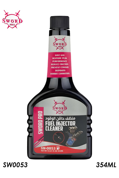 Sword Pro منظف ​​حاقن الوقود SW-0053 سعة 354 مل لمعالجة المحرك لتحسين الأداء ...
