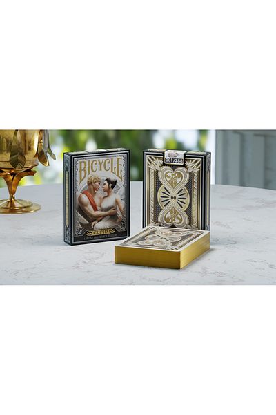 Bicycle Limited Gi̇lded Cupid- Numbered Seal –Playing Cards