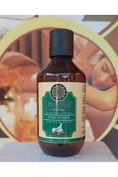 Anothai Thai Herbs Massage Oil 300 ml, 100% Oil, SPA PRODUCTS