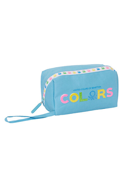 Benetton Geantă școlară Spring Albastru cer 22 x 10 x 10 cm