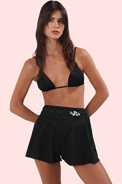 PayBuy Γυναικεία μόδα φαρδιά καλοκαιρινά σορτς βαμβακερά για παραλία για καθη...