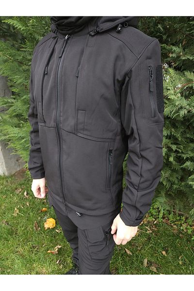 Lion camo Costum Softshell Suit with Insulated Wool Fighter Antivand si Hidrofug