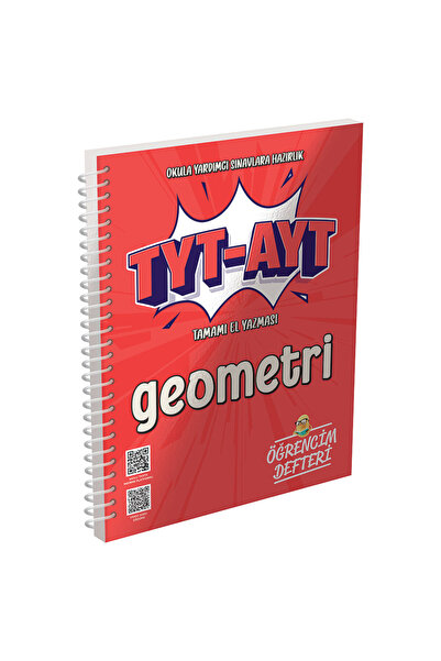 TYT - AYT Geometri Öğrencim Defteri Tamamı El Yazmalı.