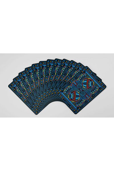Bicycle Tlaloc Playing Cards –Limited Edition Deck Inspired by Aztec Mythology