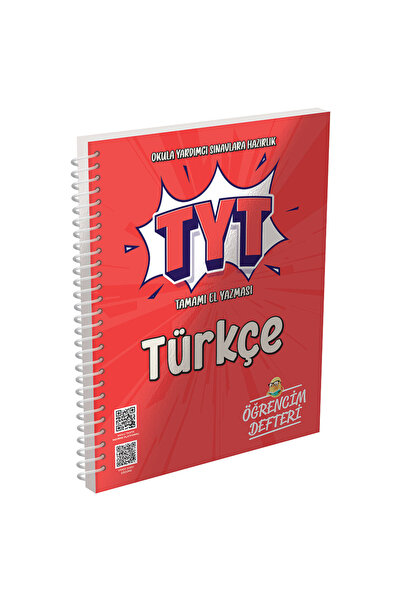 Murat Yayınları TYT Türkçe Öğrencim Defteri Tamamı El Yazmalı.