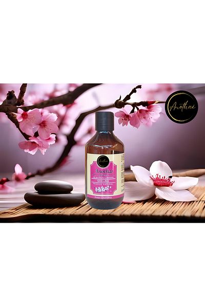 Anothai Sakura Massage Oil 300 ml, 100% Oil, SPA PRODUCTS