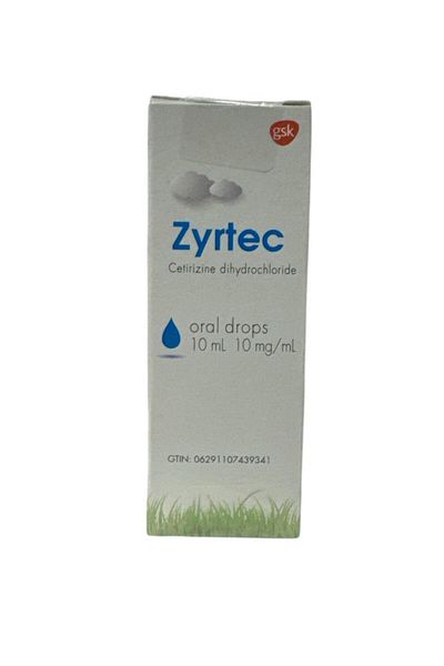 ZYRTEC DROPS 10ML