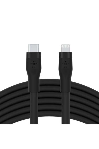 Belkin BoostCharge Pro Flex Silicone USB Type C To Lightning Cable (3M/10Ft)
