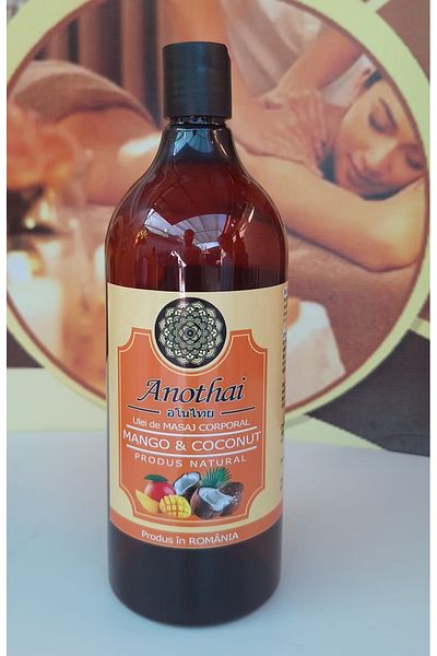 Anothai Mango & Coconut Massage Oil 1000 ml, 100%, SPA PRODUCTS
