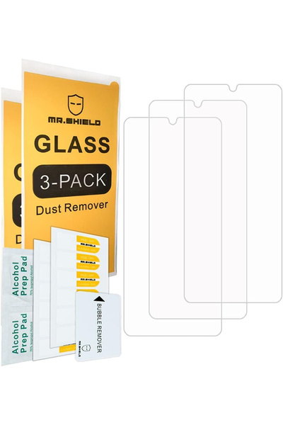 OEM Screen protectors compatible with Wiko Ride 3, 9H hardness, transparent set of 3