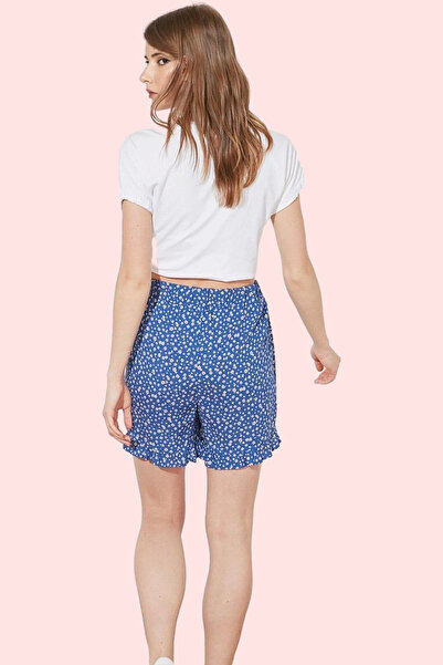 PayBuy Women's Fashion Shorts Skirt Floral Pattern High Waist Wide Leg Summer Casual Summer Shorts