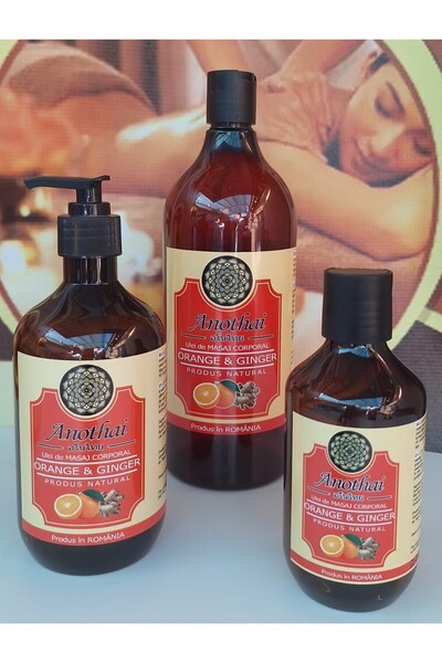 Anothai Orange & Ginger Massage Oil 5000 ml, 100%, SPA PRODUCTS
