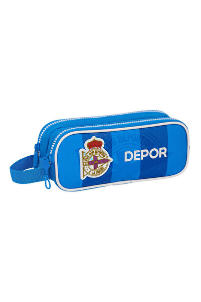 R. C. Deportivo de La Coruña Dublu Carry-all R. C. Deportivo de La Coruña Alb...