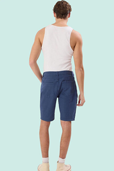 PayBuy Men's Denim Jeans Shorts Slim Fit Regular Waist 5 Pockets Casual Daily Use Summer Essential