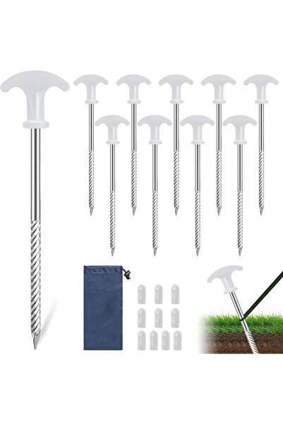 OEM Cuie de cort, ancorare pentru exterior, 10 bucăți, oțel inoxidabil