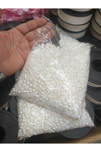 Store Yarım İnci Beyaz Renk 8 mm - 500 gr
