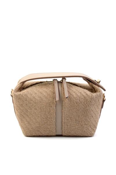 Bambi Bej Kadın Postacı Çanta C06486250728