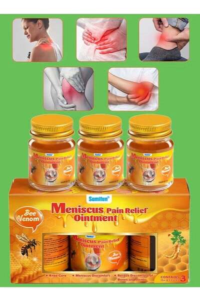 SUMIFUN 3Pcs Meniscus Pain Relief Ointment Joint Pain Relief Cream