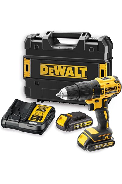 Dewalt 18V 13mm Brushless Hammer Drill DCD778S2-GB with 2× 2Ah Batteries & Charger