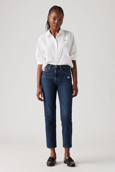 Levi's 501 Crop Local Tr Salsa T3 Authentic Koyu Mavi Kadın Jean