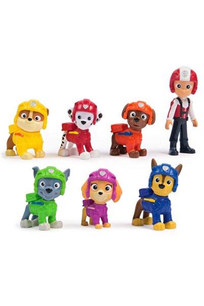 OEM Set figurine Psi Patrol Air Rescue, 7 personaje, multicolor