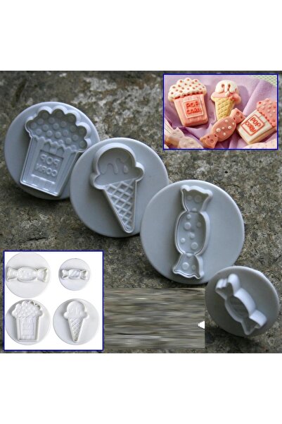 Adana Pasta Malzemeleri BT-0697 آيس كريم الفشار سكر مطحون 4 أحجام