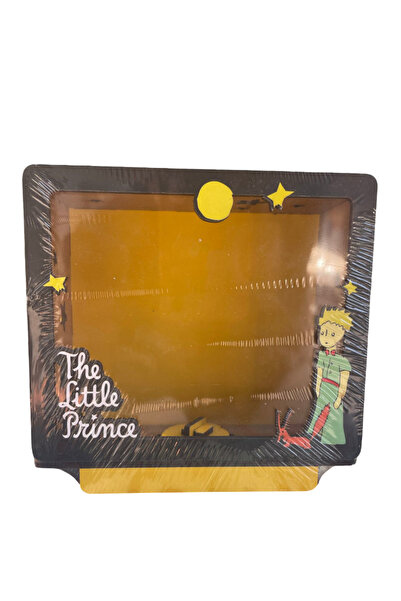 Polat Ticaret Ahşap Kumbara Küçük Prens Motifli Açılıp Kapanıyor