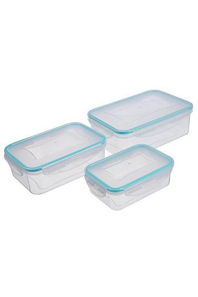 Magic Home Set of 3 food casseroles MagicHome 0.5l;1l;1.5l;