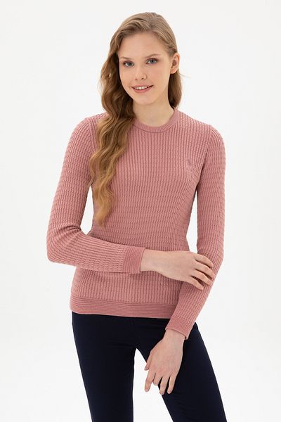 U.S. Polo Assn. Women's Orchid Basic Sweater 50307763-Vr221