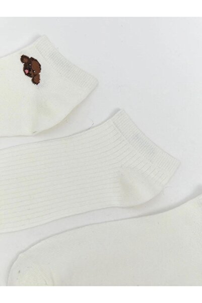 LC Waikiki LCW Дамски чорапи с печат, 3 чифта (W5)