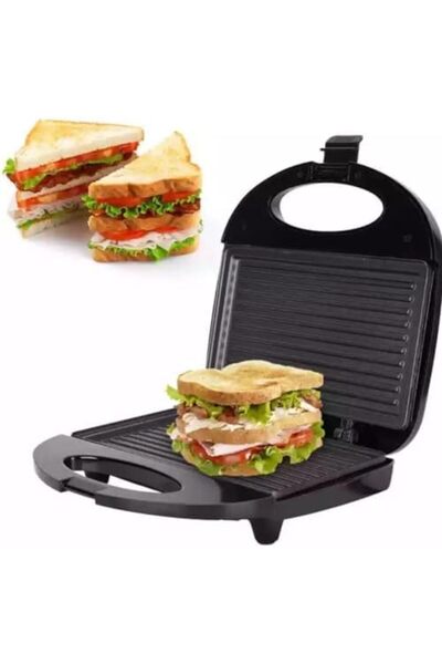 Biki Sandwich Maker and Grill 750W with Non-Stick Coating