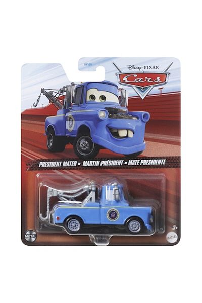 DİSNEY CARS Diecast Disney Cars 3 - President Mater 1:55