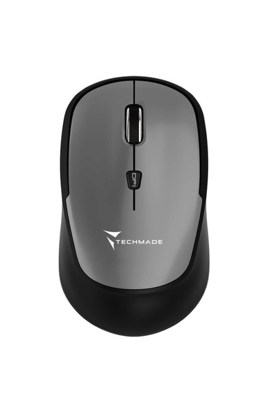 Techmade Mouse Wireless Tm-xj35 Grey