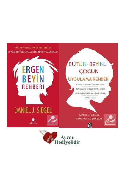 Tuti Kitap Ergen Beyin Rehberi+Bütün-Beyinli Çocuk Uygulama Rehberi AYRAÇ HEDİYELİ !