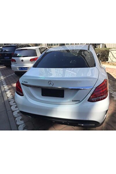 HYM TUNİNG Mercedes C Serisi w205 c63 Spoyler İnce Model, ABS Plastik Boyasız