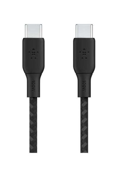 Belkin Braided USB-C 2.0 100W Cable 2M Black