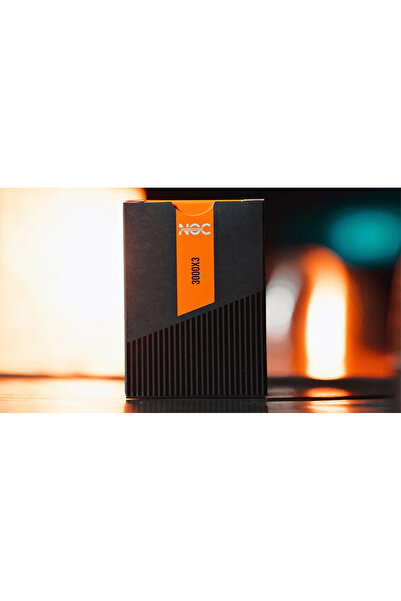 Derya Bilardo Noc3000X3: Black/Orange (Human) Game Cards