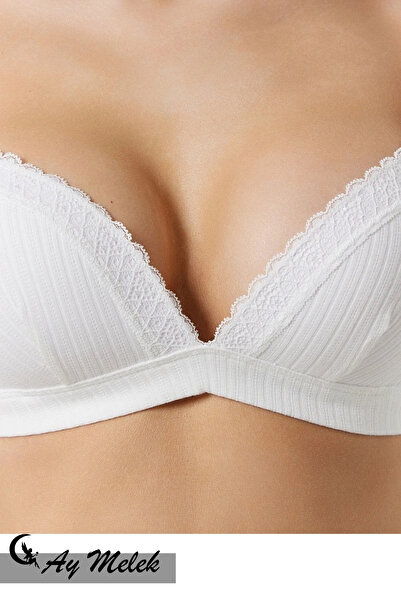 AYMELEK Women's Bra Lace Laundry Unpadded Gathering Underwear