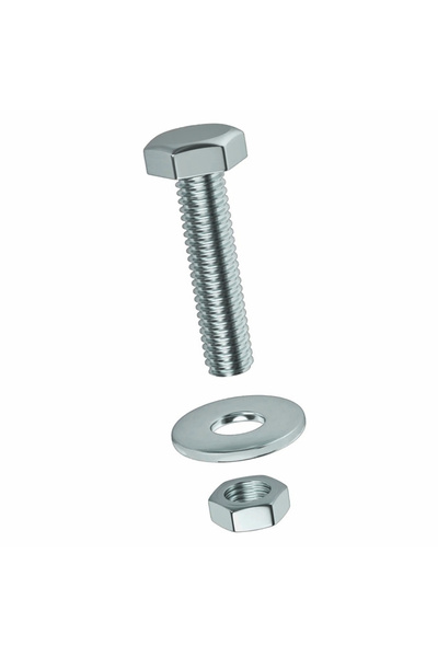 SGTT Set of 10 screws 14x50 mm with nut and washer M14