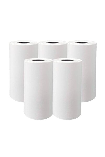 Flippy Set of 5 Thermal Paper Rolls, Glow, for Mini Portable Photo Printer, W...