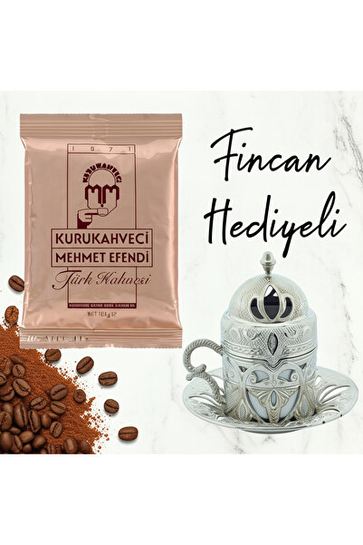 Mehmet Efendi Kurukahveci Mehmet Efendi Türk Kahvesi 100gr Fincan Hediyeli