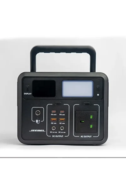 Jeebel JE-B340 Portable Power Station - 90,000mAh LiFePo4 Battery | Fast Charging | LED Light