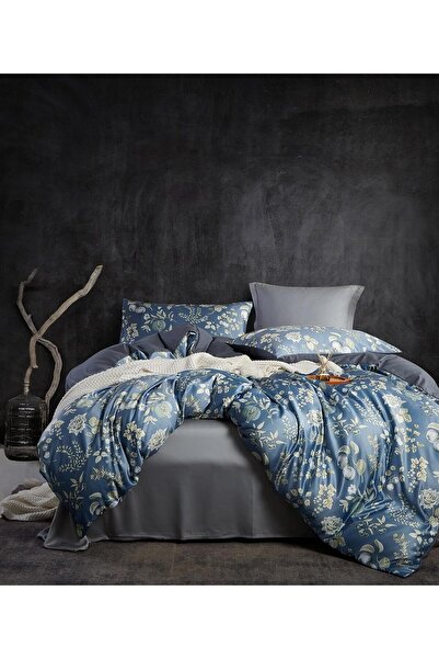 OEM Grey bed linen with pattern, duvet cover 220x240 cm, 2 pillowcases 80x80 cm