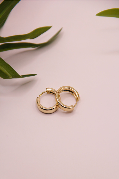 assa accessories Xupi̇ng 316L Steel Gold Plated Earrings Stainless – Tarnish and Water Resistant